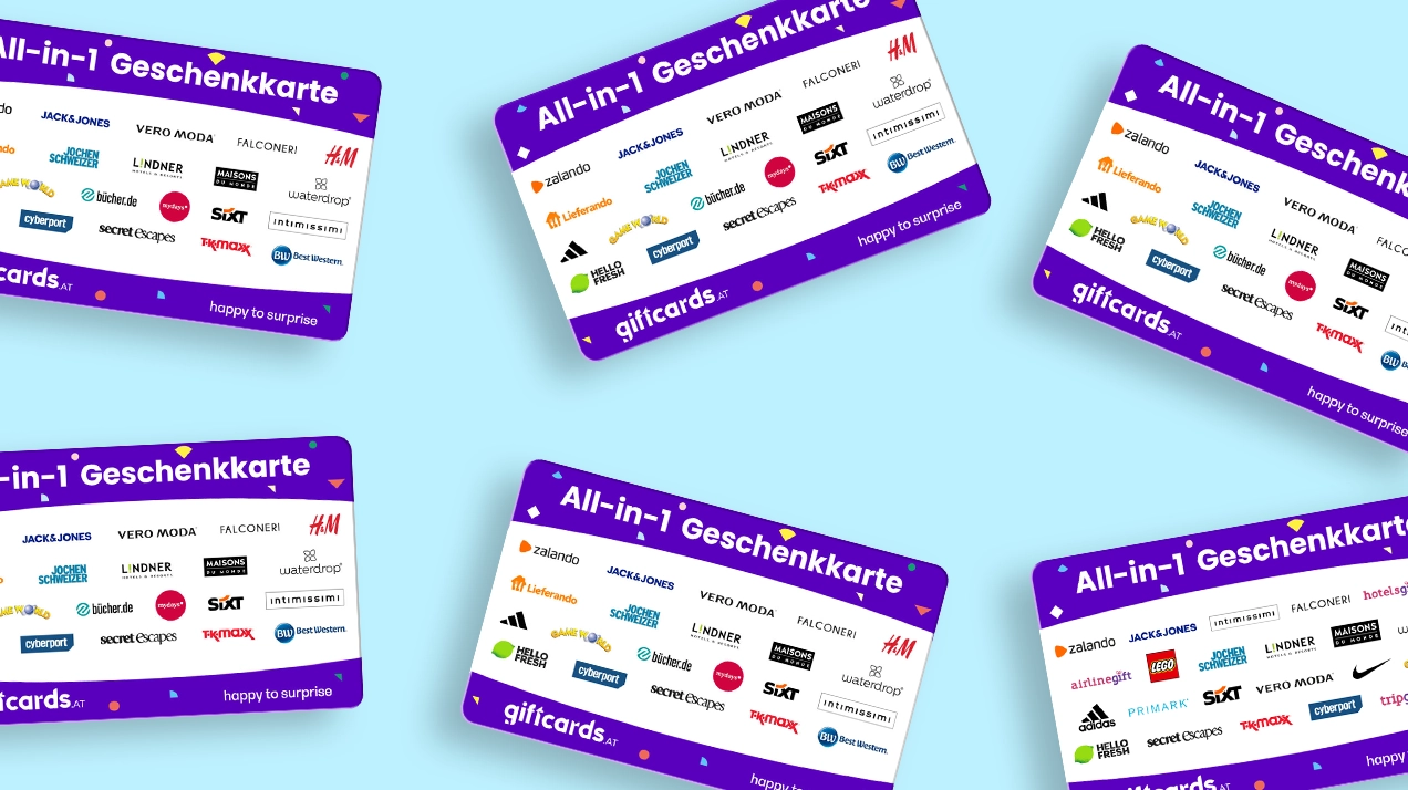 All-in-1 Geschenkkarte
